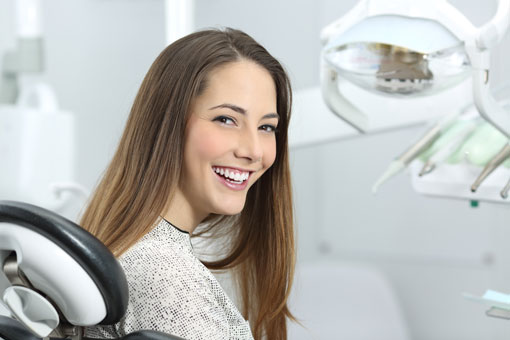 Smiling Dental Patient